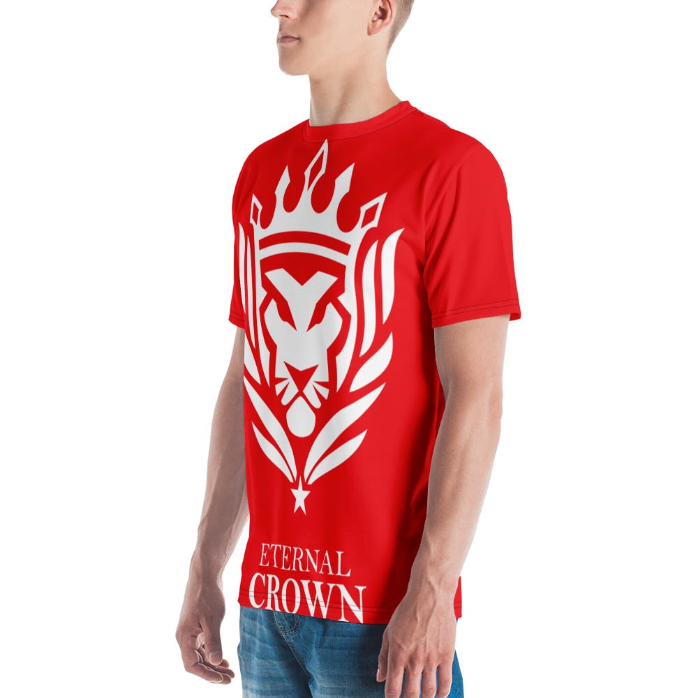 ✈ shipping to 190+ countries . Men S Red Ecc Lion V2 All Over Print T Shirt Bold Christian Apparel All Over Print T Shirts Fitness Lifestyle Clothing Brand