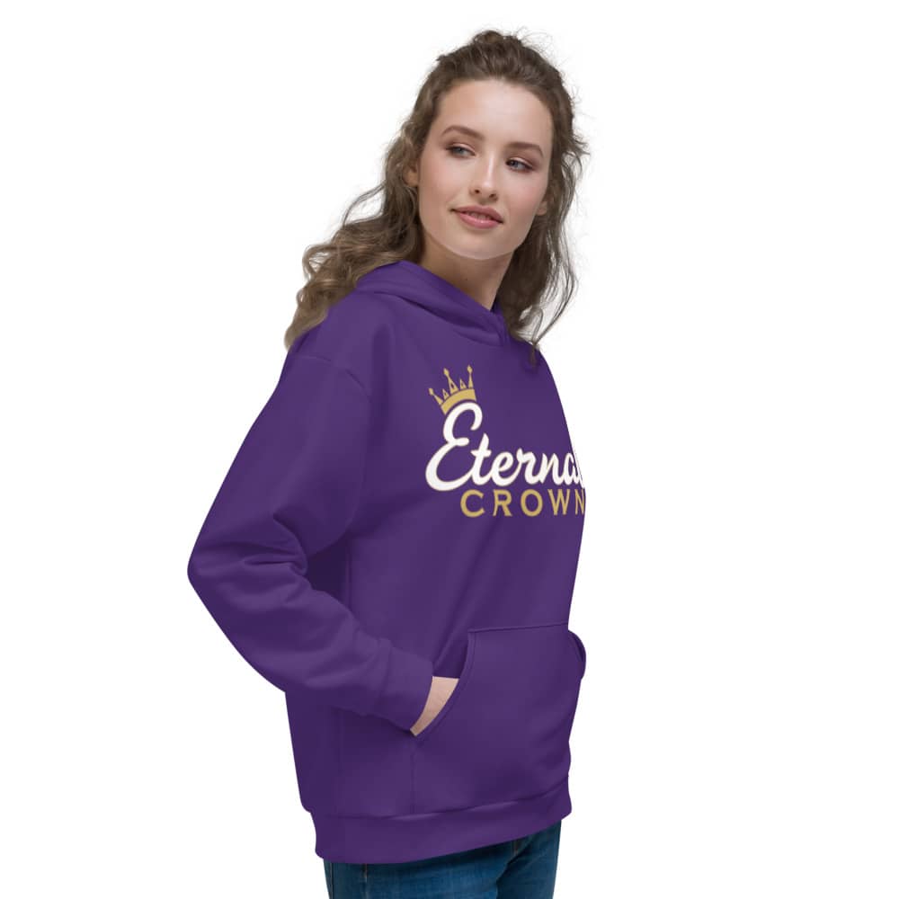 Torden klasse Skadelig Men's and Women's Gold and White ECC Lion Purple Hoodie – Eternal Crown  Clothing – Fitness & Lifestyle Apparel For The True Heroes